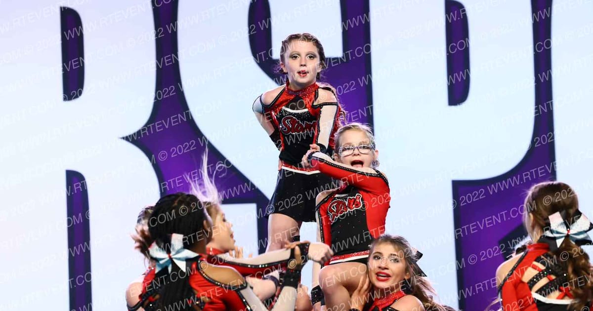 National Stars Cosmic Rays · CHEERSPORT Nationals