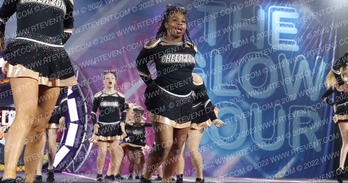 Cheer Zone Athletics Zephyr · Glow Tour Biloxi