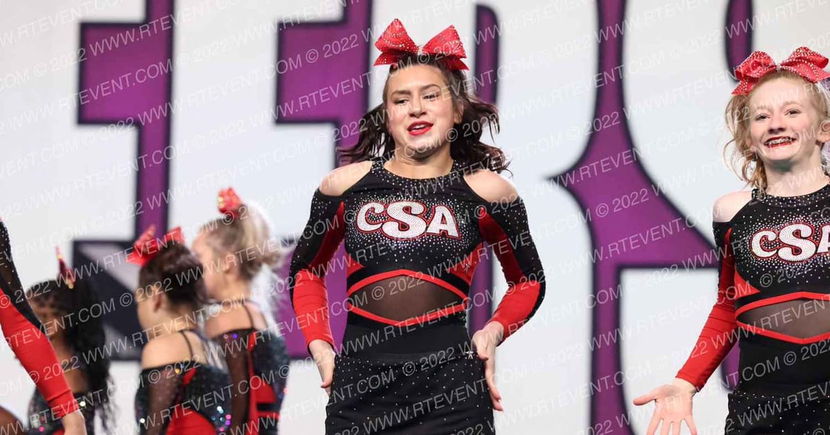 Carolina Spirit Athletics Blue Sharks · CHEERSPORT Nationals