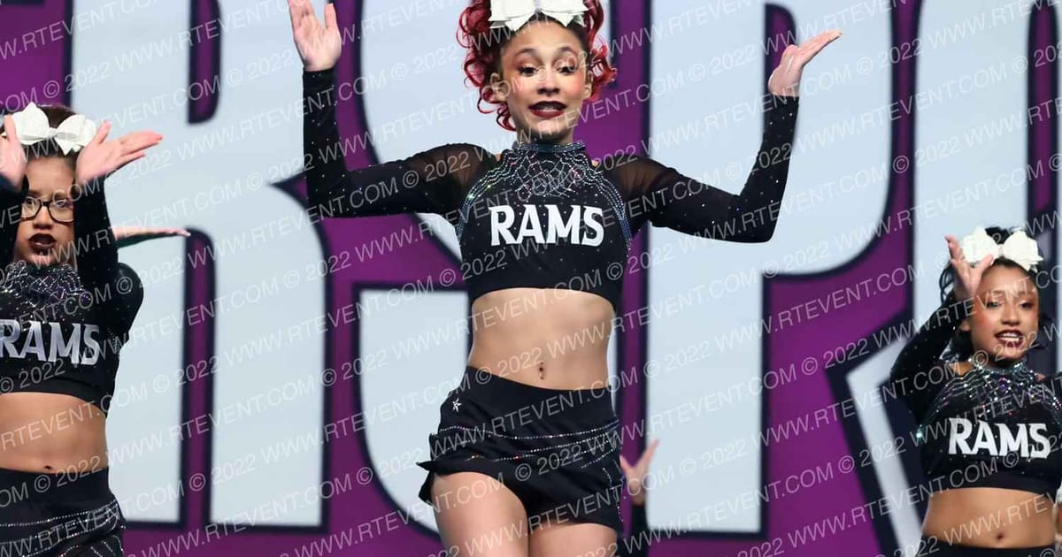RAMS All Stars INFERNO · CHEERSPORT Nationals