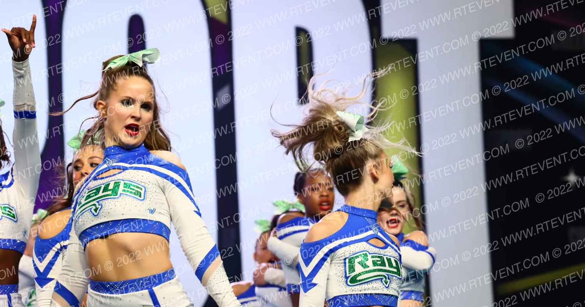 The Stingray Allstars Lime · CHEERSPORT Nationals