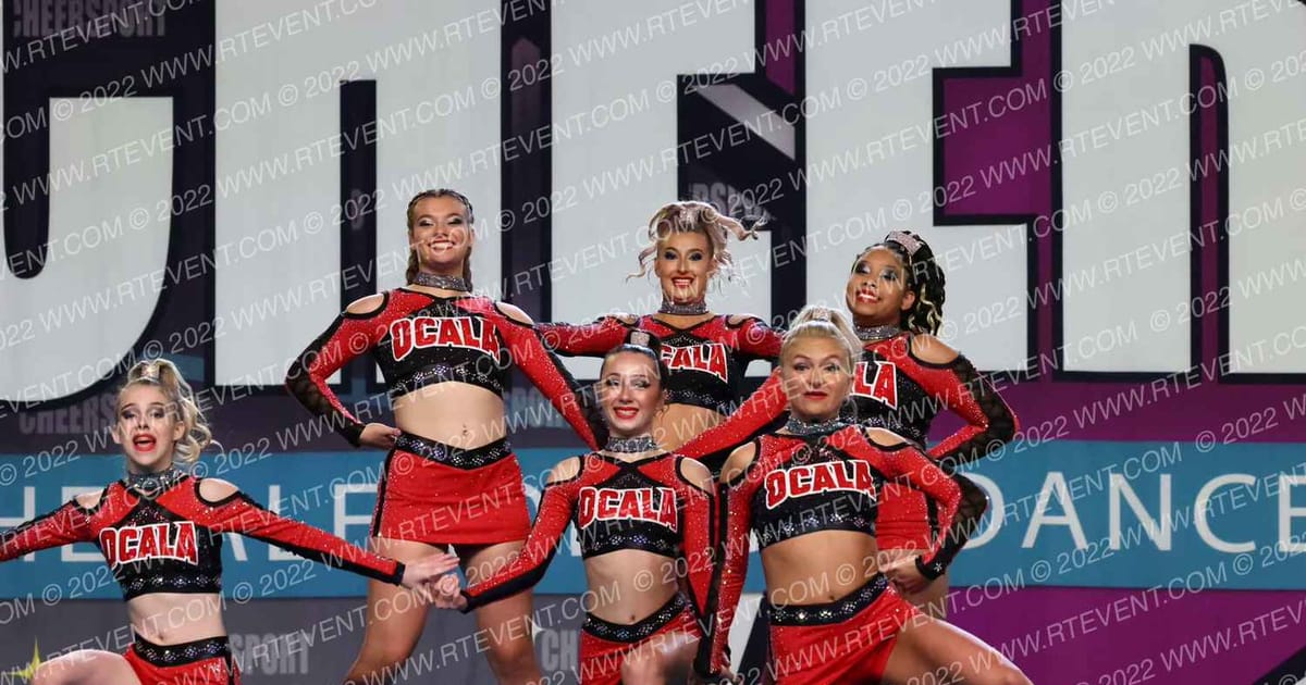 Ocala Athletix MISS SCARLET · CHEERSPORT Nationals