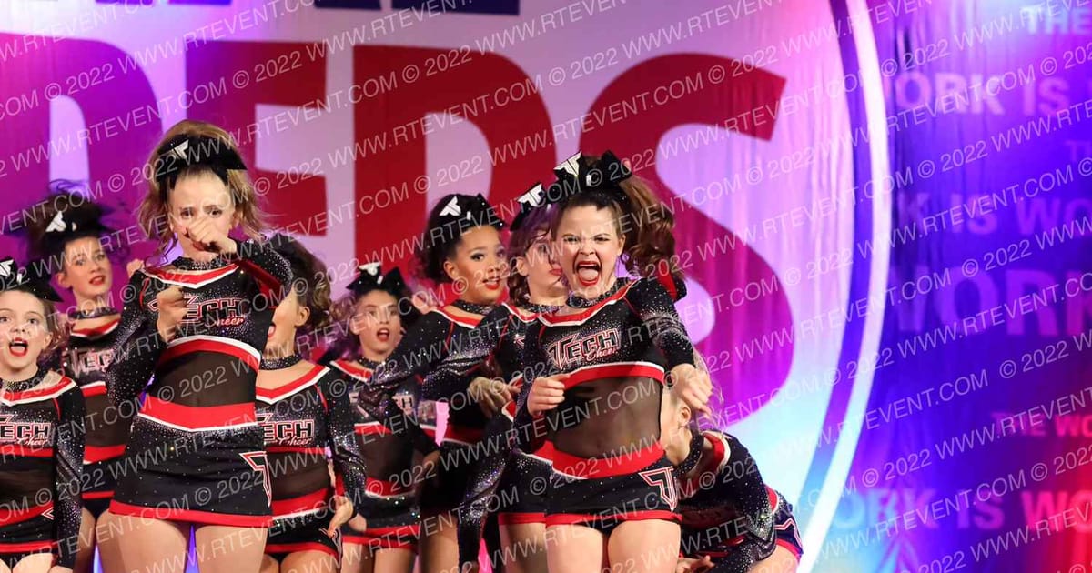 Tech Cheer Bullseye · NCA San Marcos Classic