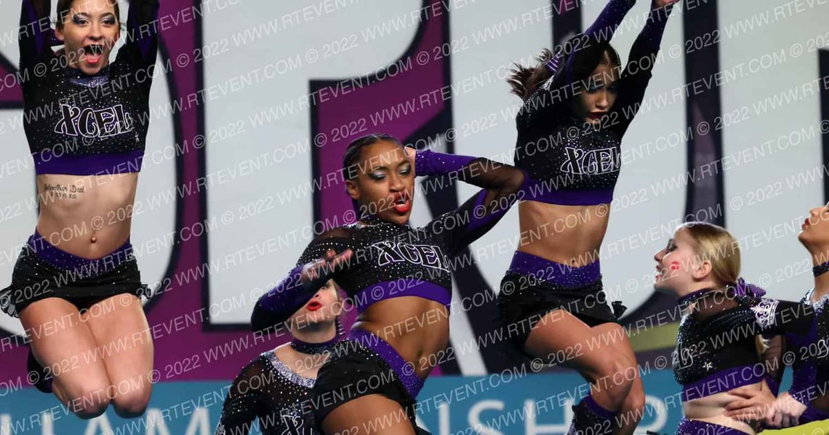 Cheer Xcel Purple Reign · CHEERSPORT Nationals