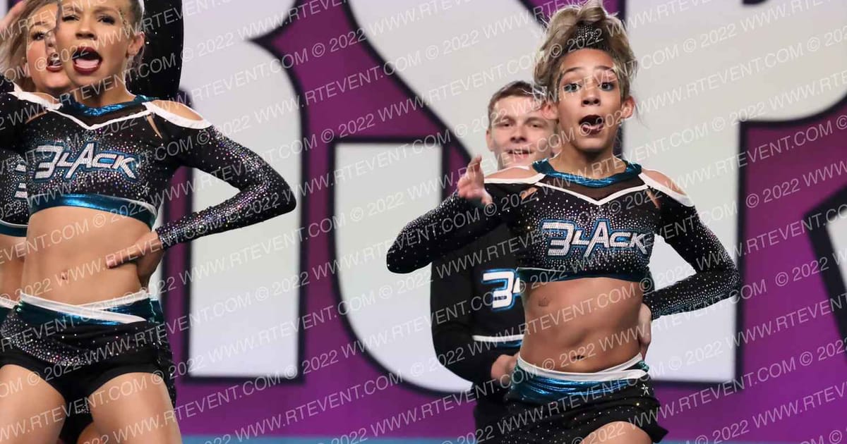 B.E. Athletix Royal Black · CHEERSPORT Nationals
