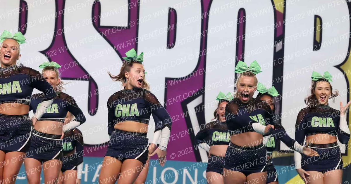 Cheer Nation Athletics Lady Lime · CHEERSPORT Nationals