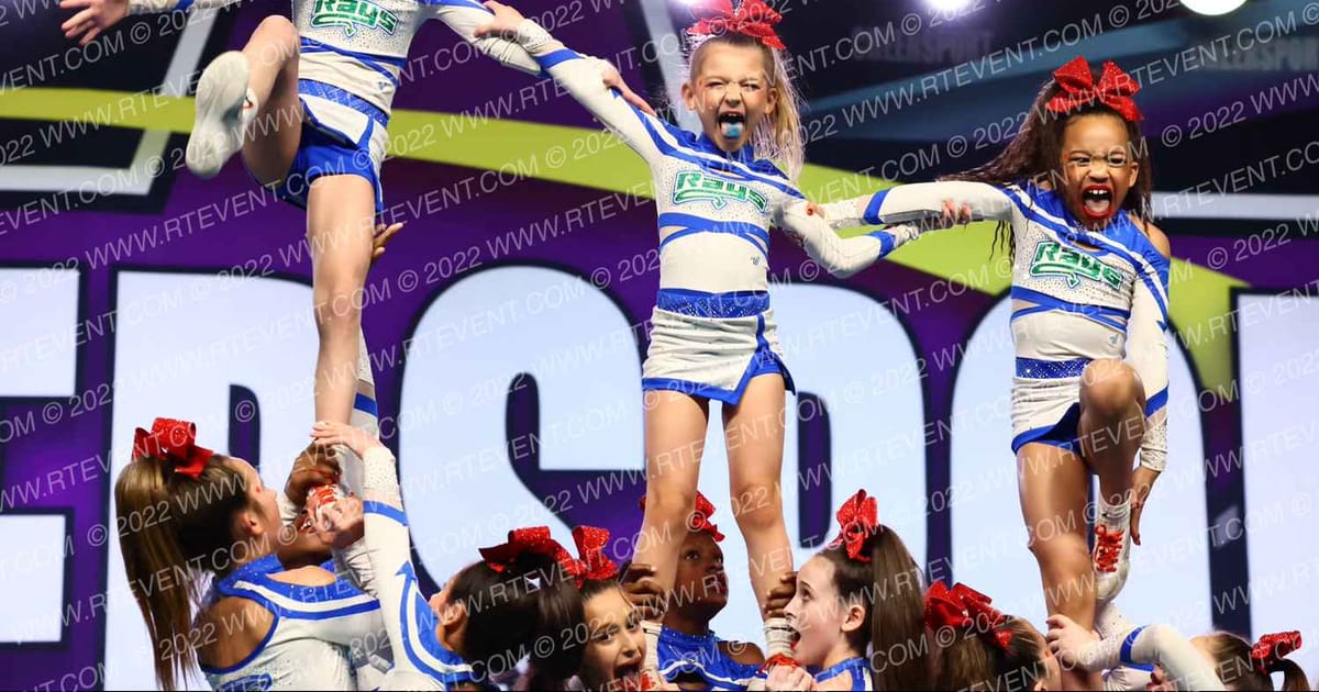 The Stingray Allstars Red · CHEERSPORT Nationals