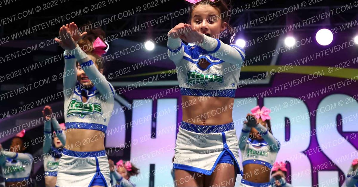 The Stingray Allstars Blush · CHEERSPORT Nationals