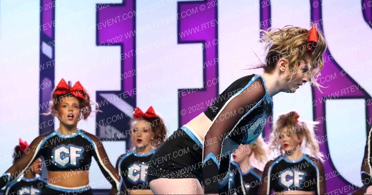 Louisiana Cheer Force Scarlet · CHEERSPORT Nationals