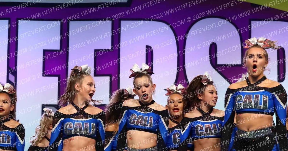 The California All Stars-Las Vegas Roulettes · CHEERSPORT Nationals