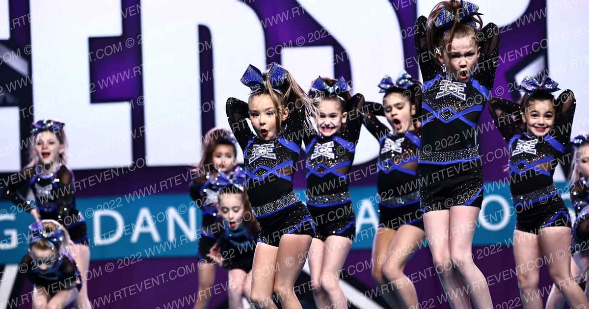 East Celebrity Elite Cherry Bombs · CHEERSPORT Nationals
