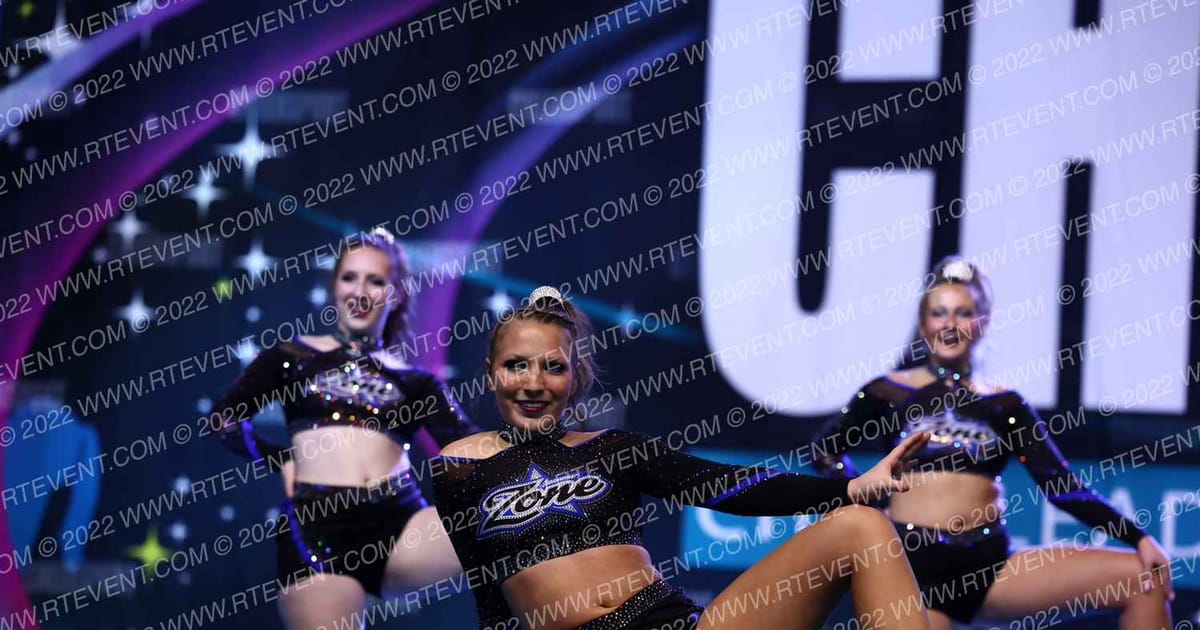 Zone Cheer All-Stars Bombshells · CHEERSPORT Nationals