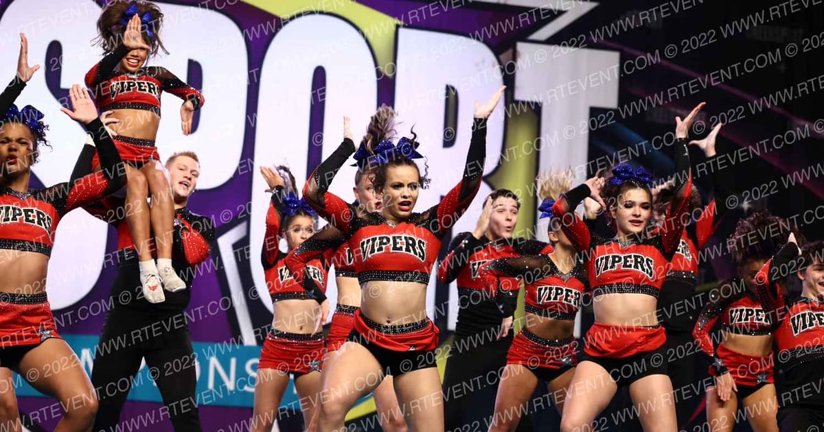 Stars Vipers San Antonio ROYAL COBRAS · CHEERSPORT Nationals