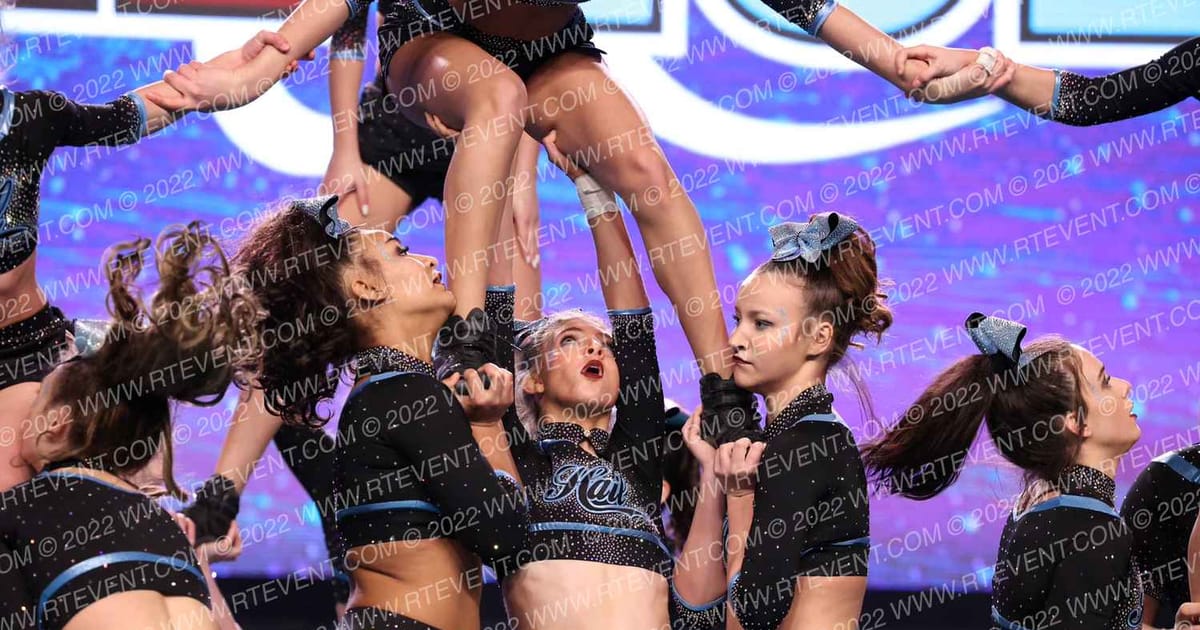 Fire & Ice Allstars Hail · CHEERSPORT Nationals