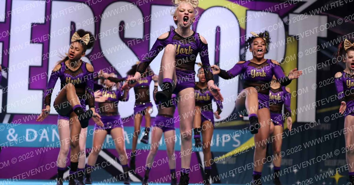 York Elite All Stars Platinum · CHEERSPORT Nationals