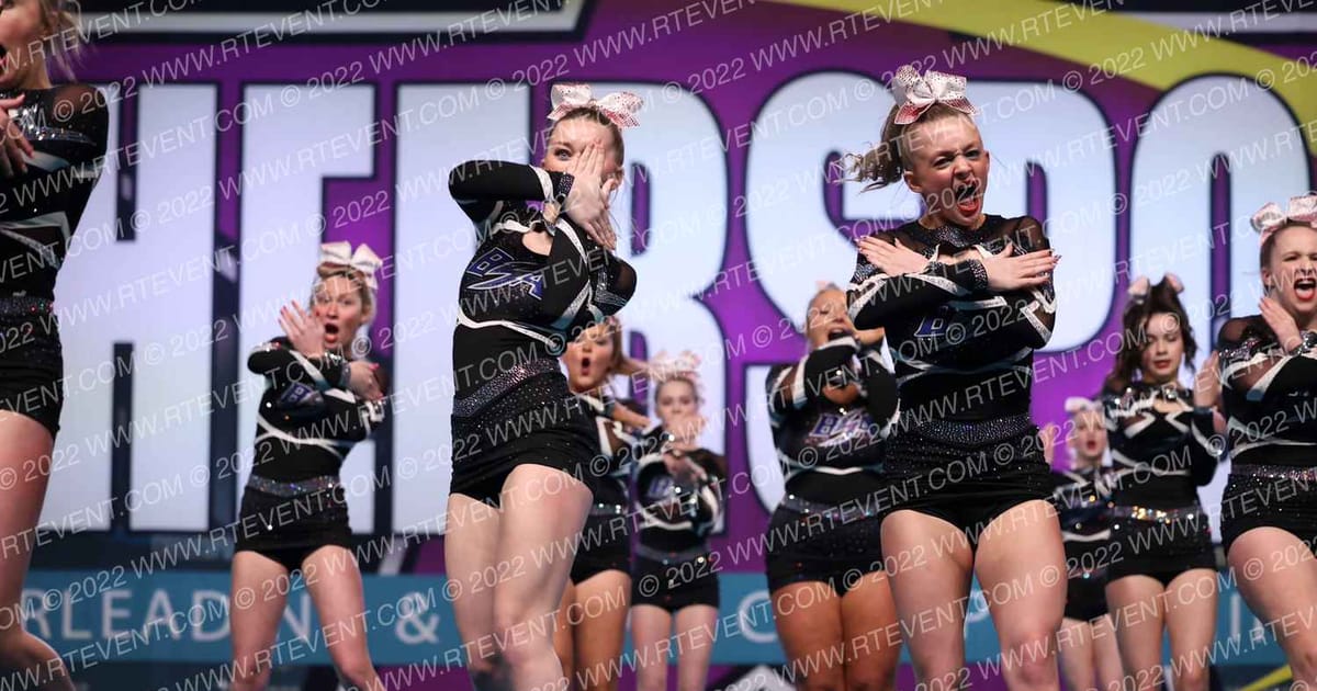 Blue Storm Athletics AQUA5 · CHEERSPORT Nationals