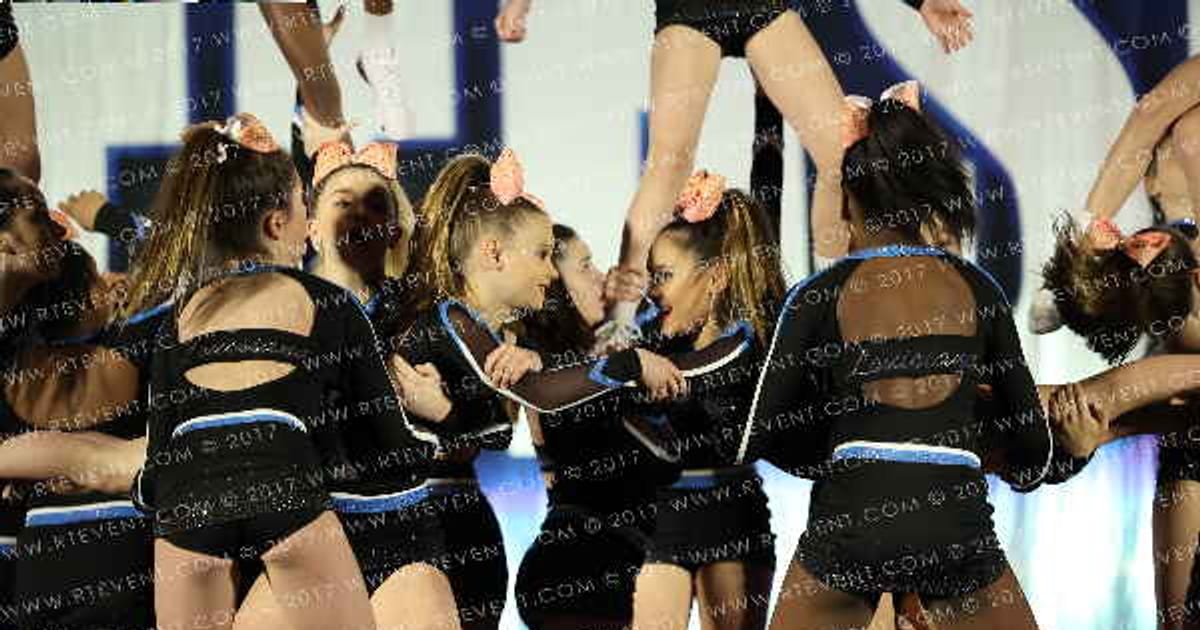 Louisiana Cheer Force Peach · Biloxi Classic DI DII