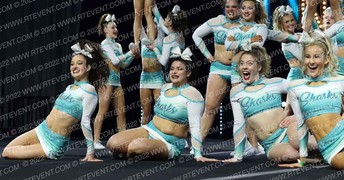 CHEER SPORT SHARKS MISS SHARKS NA · AS Nationals