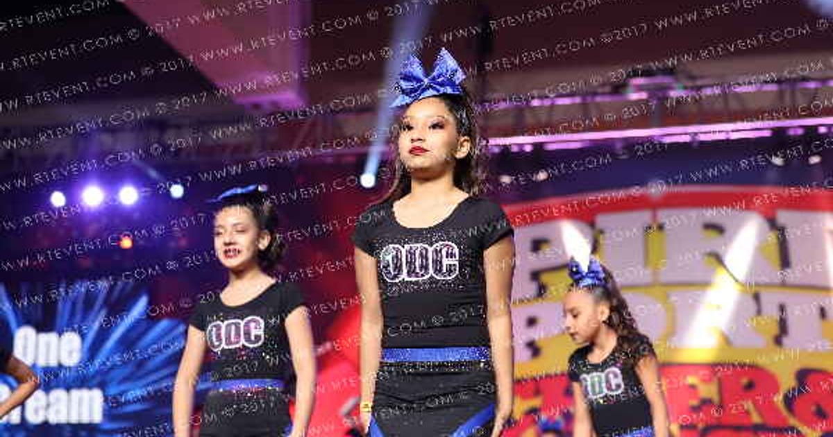 One Dream Cheer Lil Fashionistas · Spirit Sports Palm Springs Grand Nationals