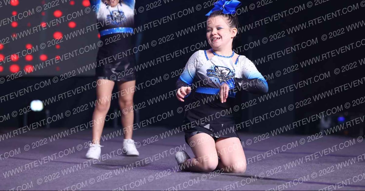 Diamond Athletics Cheer Heart · Rockstar CheerAPalooza