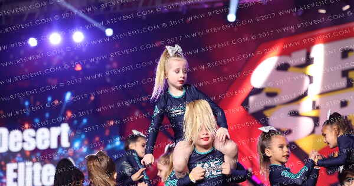 Desert Elite Mavericks Tiny Teal · Spirit Sports Palm Springs Grand Nationals