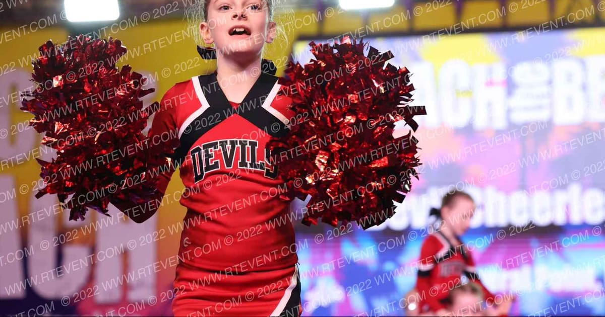 Devils Cheerleading Mini Devils · ACDA Reach the Beach Rec Nationals