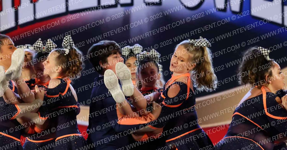East Coast Evolution Veloc1ty · Cheer Power Reading Showdown DIDII