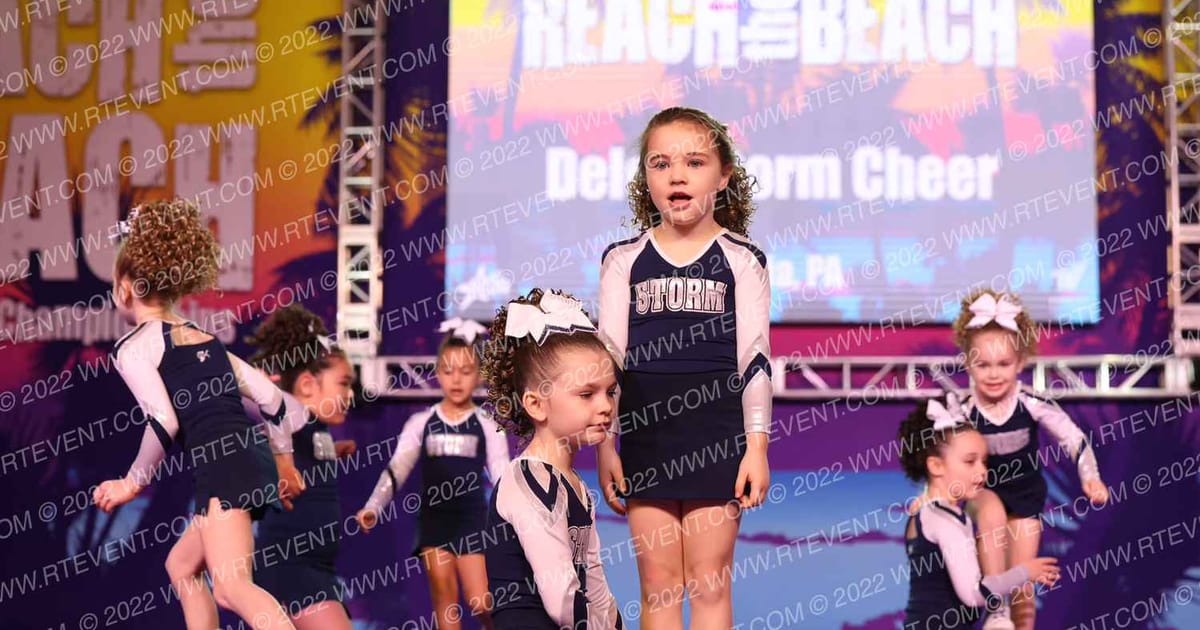 Delco Storm Cheer Sprinkles · ACDA Reach the Beach Rec Nationals