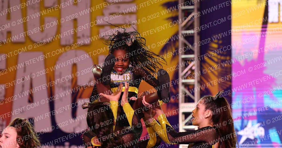 Interboro Hornets Cheerleading Code Black · ACDA Reach the Beach Rec Nationals