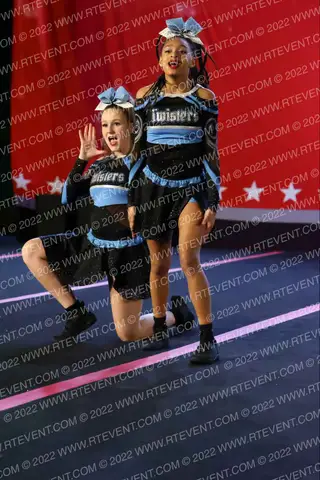 Twisters All Stars Cheerleading Weather Girls