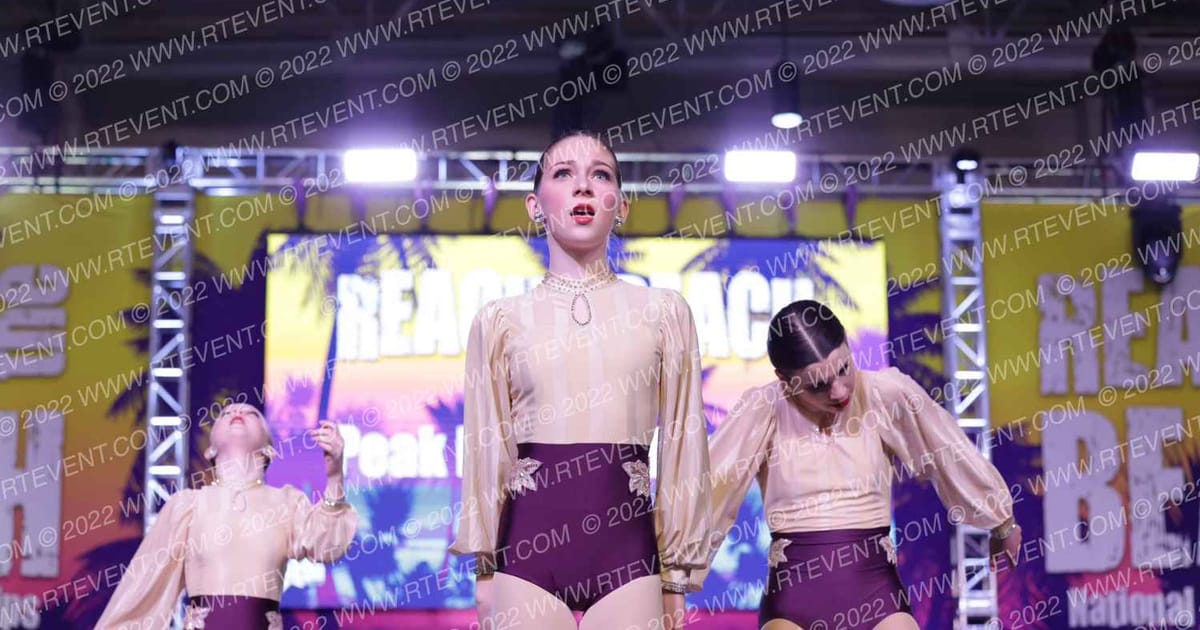 Peak Performing Arts Everybody Knows · ACDA Reach the Beach Dance Grand Nationals School Championship