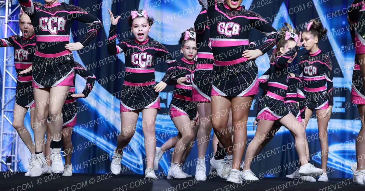 Cheeriffic Allstars Barbie Girls · COA Grand Nationals