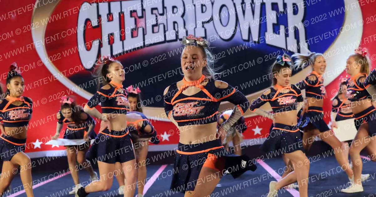 East Coast Evolution Senior X · Cheer Power Reading Showdown DIDII