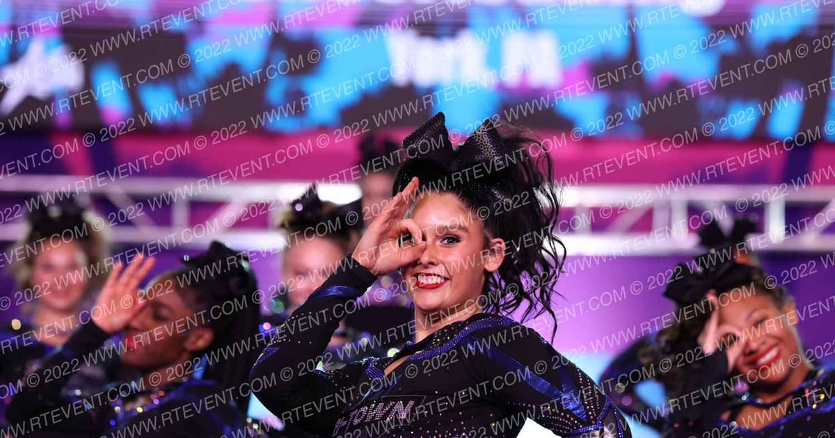 Tri-Town Competitive Cheerleading Black Ice · ACDA Reach the Beach Rec Nationals