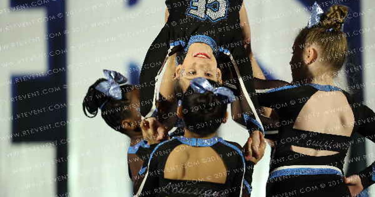 Louisiana Cheer Force Baby Blue · Biloxi Classic DI DII