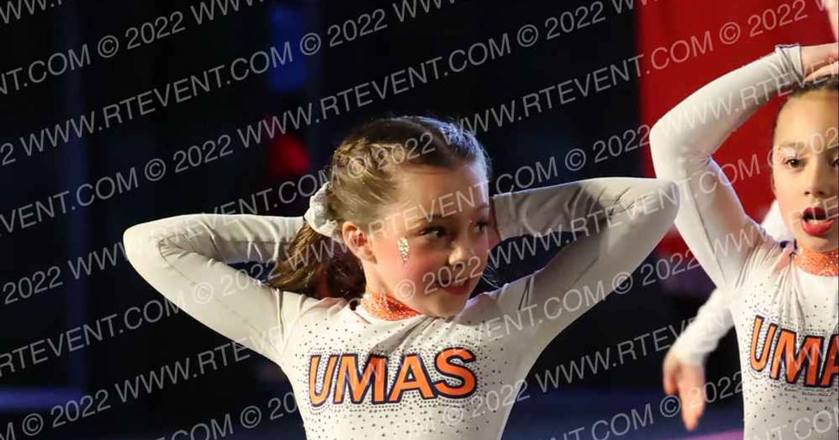 Upper Merion All Stars Mini Blue · Cheer Power Reading Showdown DIDII