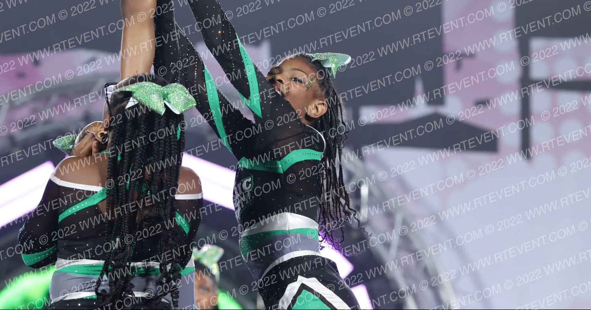 YMCA Electric Intensity All Stars Junior Shockwaves · Peach Classic