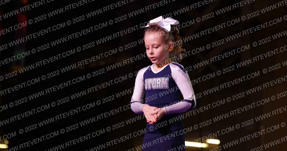 Delco Storm Cheer Raindrops · ACDA Reach the Beach Rec Nationals
