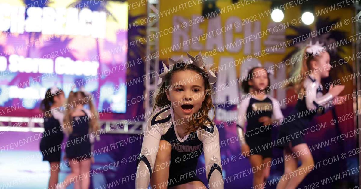 Delco Storm Cheer Sprinkles · ACDA Reach the Beach Rec Nationals