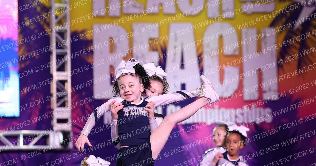 PKR Cheer Club Purple Ice · ACDA Reach the Beach Rec Nationals