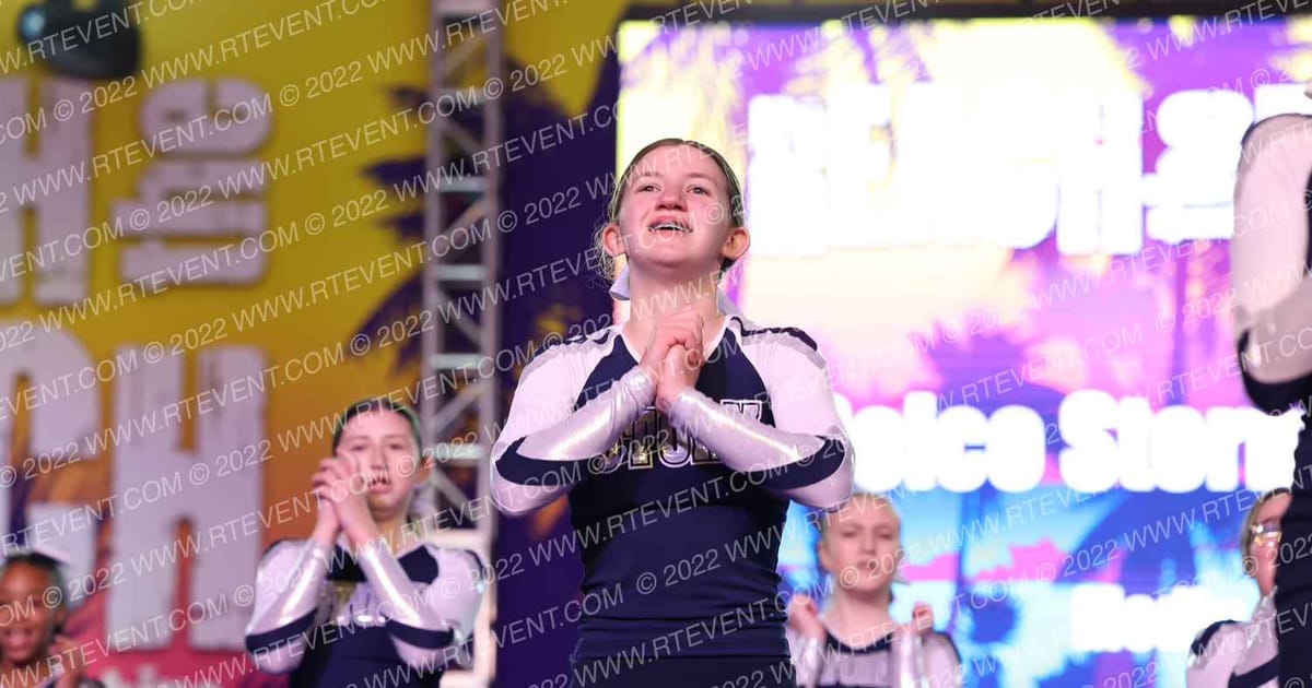 Delco Storm Cheer Lightning · ACDA Reach the Beach Rec Nationals