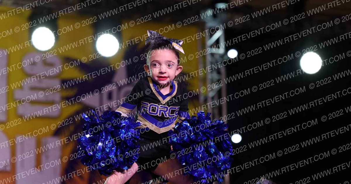 DTown Force Cheer Blue · ACDA Reach the Beach Rec Nationals