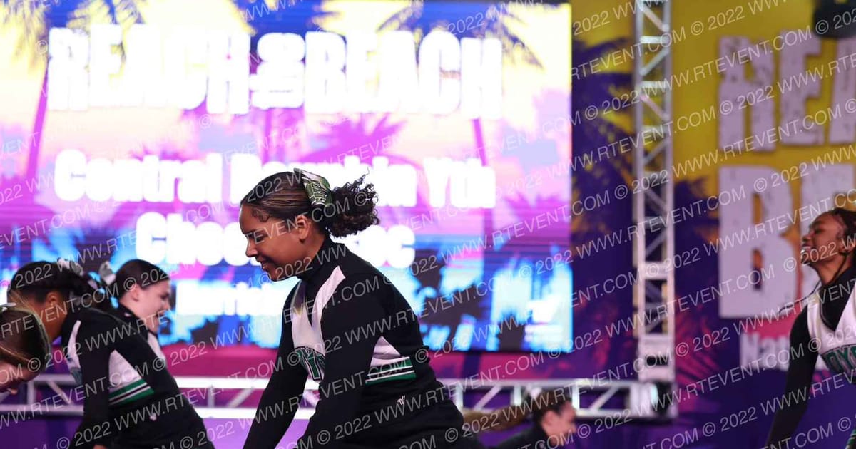 Central Dauphin Yth Cheer Assoc CDYCA Juniors · ACDA Reach the Beach Rec Nationals
