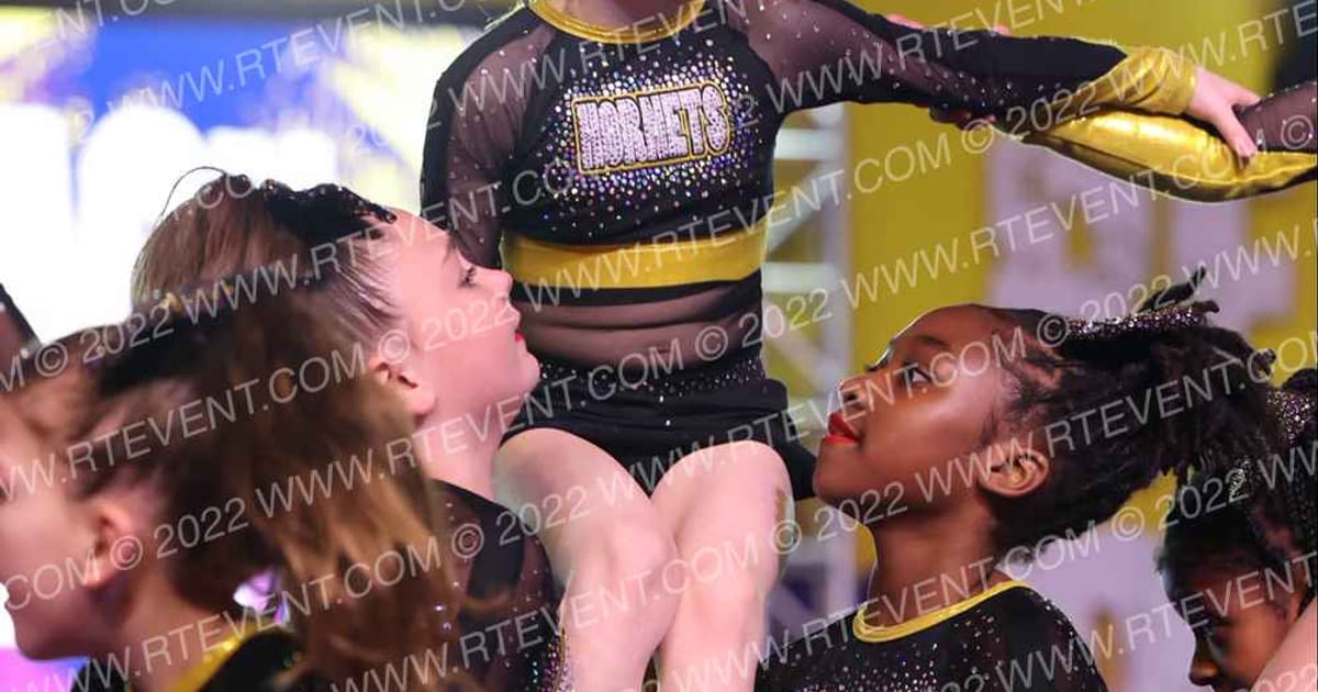 Interboro Hornets Cheerleading Sassy Stingers · ACDA Reach the Beach Rec Nationals