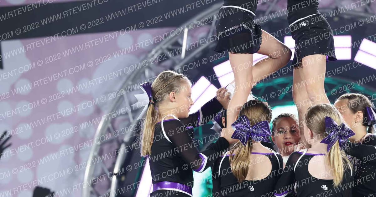 South Georgia Cheer Company Crystals · Peach Classic
