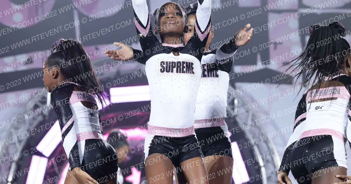 Cheer Supreme Allstars JUNIOR DUCHESS · Peach Classic