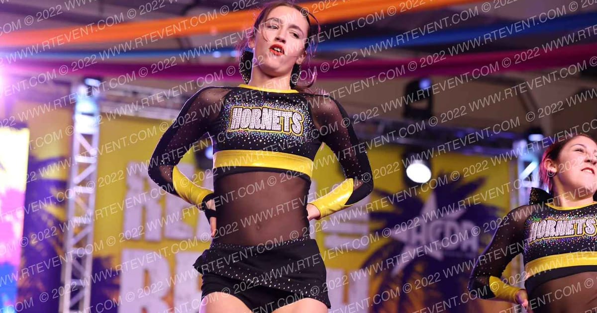 Interboro Hornets Cheerleading Miss Sting · ACDA Reach the Beach Rec Nationals