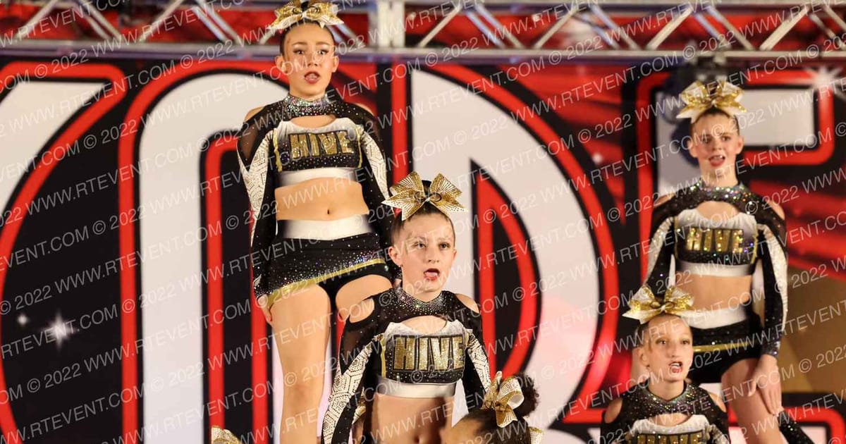 The Hive Cheer Blackout · Encore Las Vegas