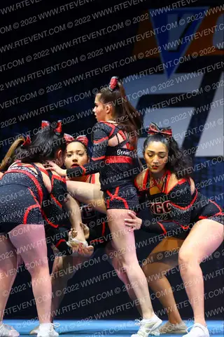 KGC CHEER SR BLACK