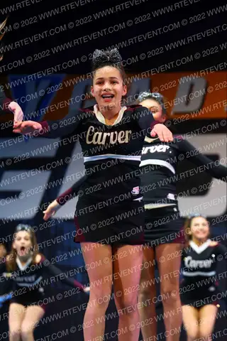 CARVER YOUTH CHEER LADY COWBOYS